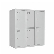 #03 BOXES 6 MINI - 6-priehradková skriňa na úschovu cenností, nízka