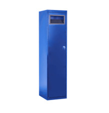 #15 LAUNDRY 1 BLUE - Skříň na sběr pracovního oblečení