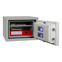 #17 MINISAFE F30 ELECTRO – Bezpečnostní schránka šedá, 440 x 315 x 440 mm