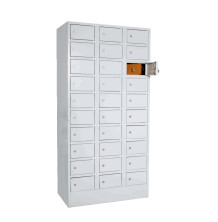 #05 BOX 30 GREY - 30-přihrádková skříň pro úschovu cenností, 1850/900/500 mm