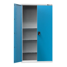 #29 STRONG DEEP MULTI BLUE - Dílenská skříň se 3 policemi, modrá, 1950x1044x405 mm