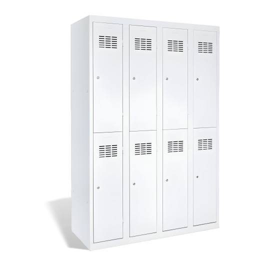 #03 MINI 8 │ 8 dveřová šatní skříň s krátkými dveřmi, 1800/1200/500 mm