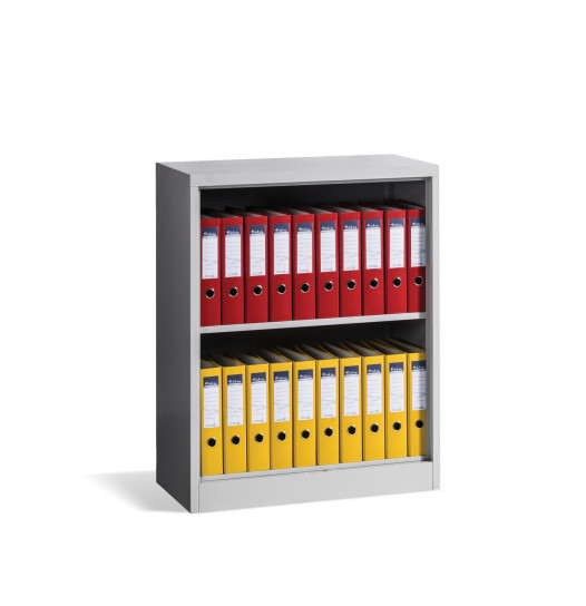 Otevřená úložná skříň s 1 policí, s výškou 1000 mm