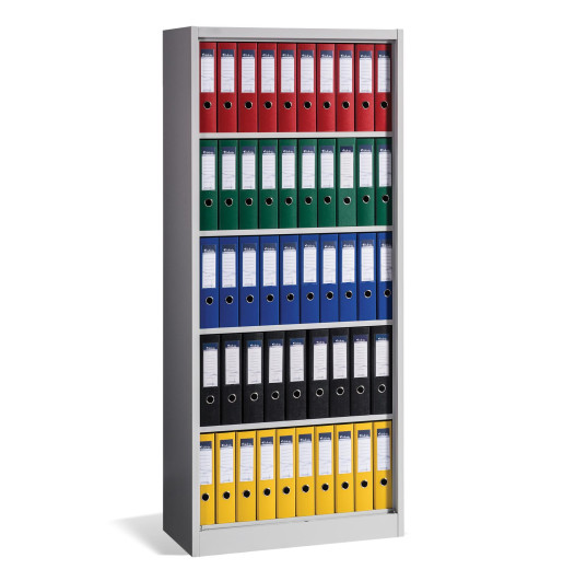 Otevřená úložná skříň se 4 policemi, se šířkou 800 mm