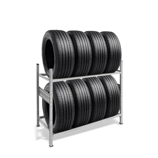Regál na pneumatiky 1100×1210×430