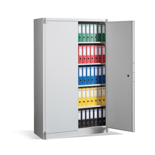 Protipožární skladovací skříň, šedá