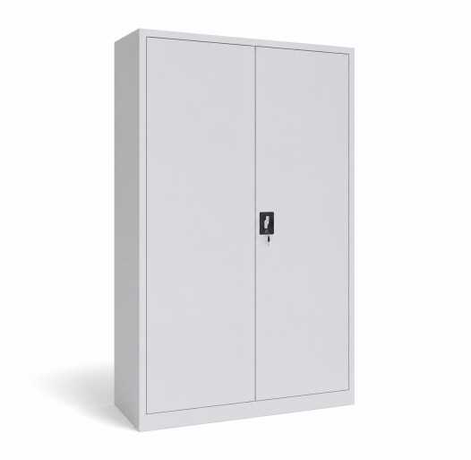 Vysoká kancelářská skříň na dokumenty o šířce 1200 mm, se 4 policemi
