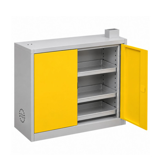 #08 CHEMI G MINI VENT - Skříň na chemikálie s komínem, nízká